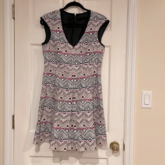 None Dresses & Skirts - Abstract Print Dress